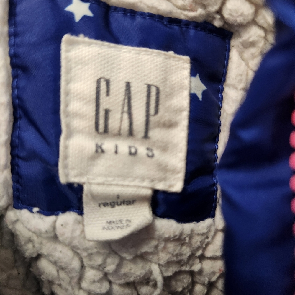 Gap Sherpa Lined Hooded Coat - Picture 2 of 8